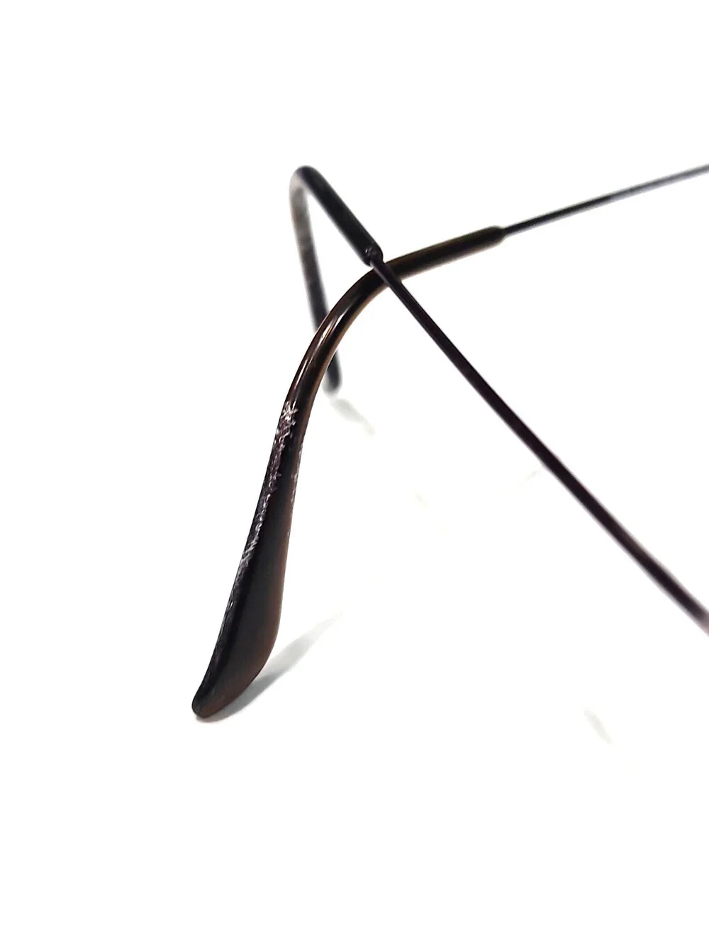 Ray Ban RB3025 014/51 Small Brown Metal Aviator Sunglasses Frame 55-14 READ